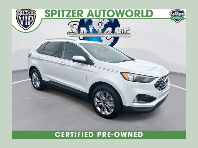 Used 2023 White Ford Titanium image 1