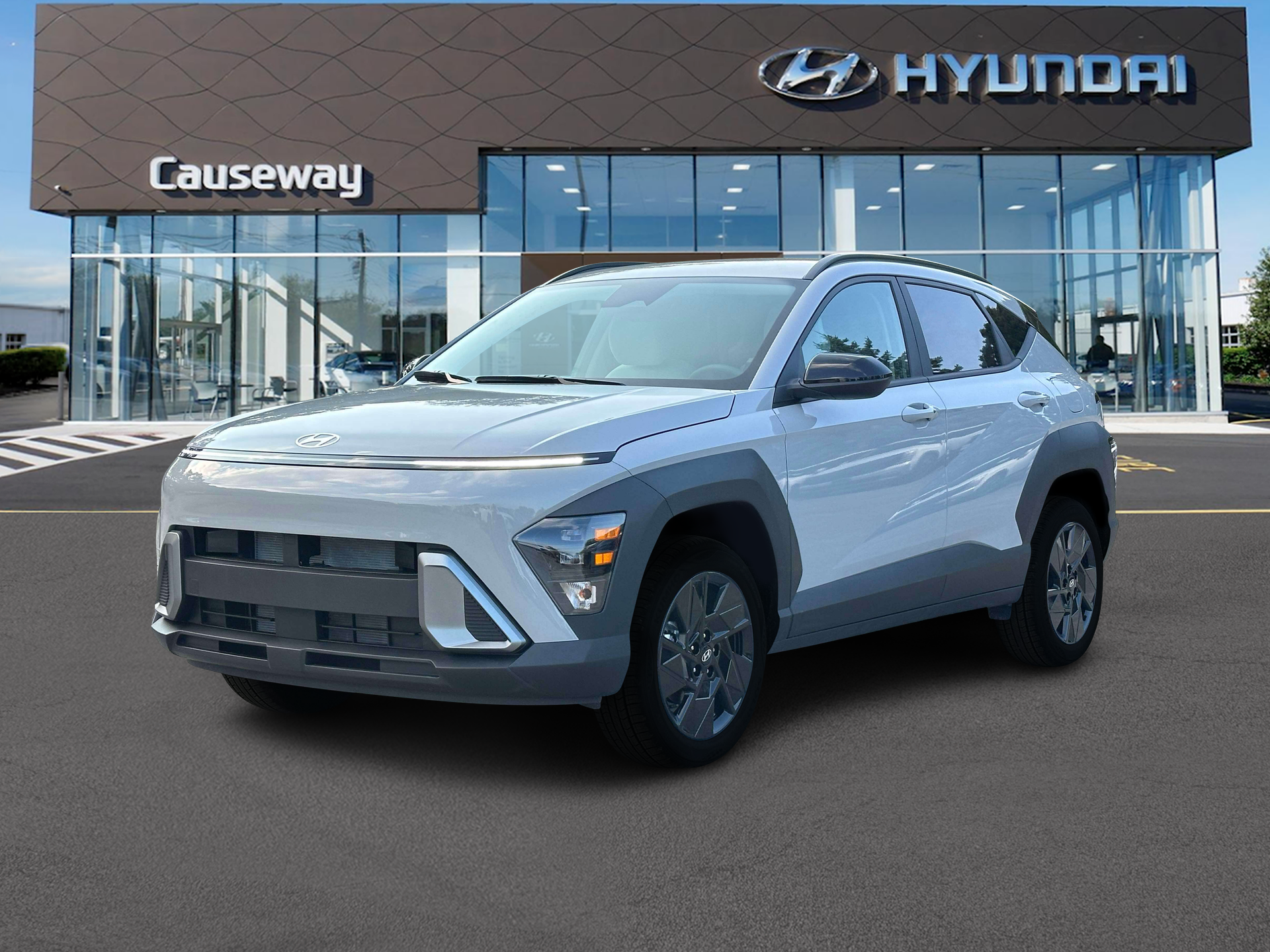 New 2027 Gray Hyundai SEL Sport AWD image 1