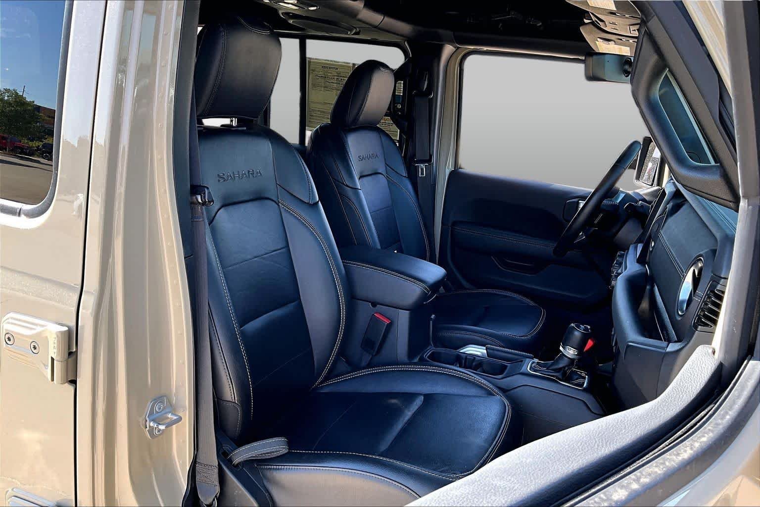 Used 2022 Limited Edition Gobi Clearcoat Jeep Unlimited Sahara image 10