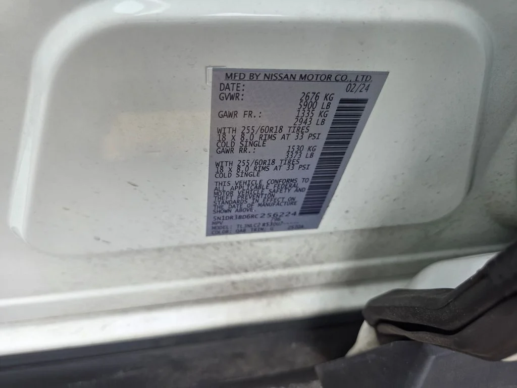Certified Used 2024 White Nissan SV image 34