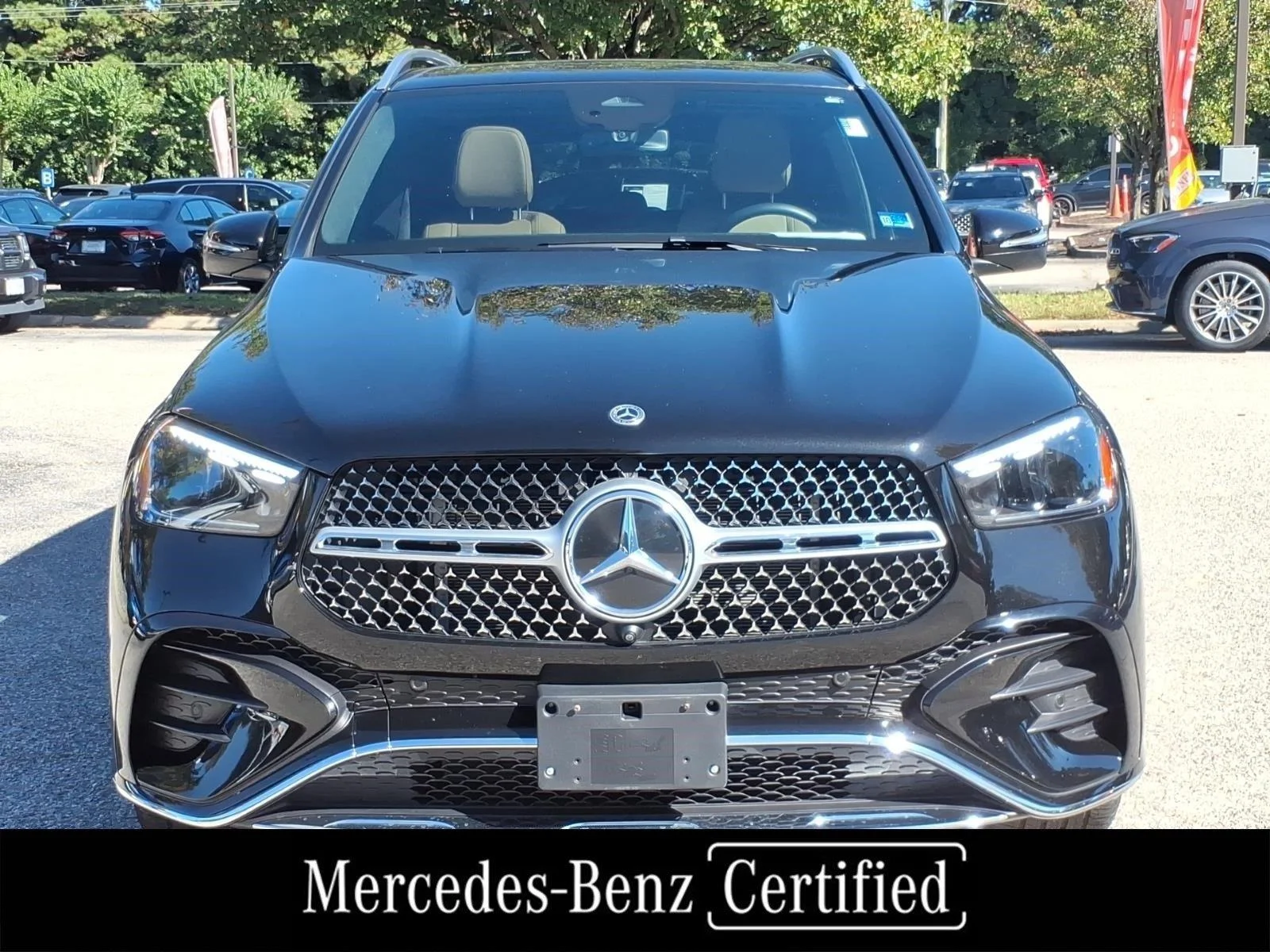 Certified Used 2026 Obsidian Black Metallic Mercedes-Benz GLE 350 image 2