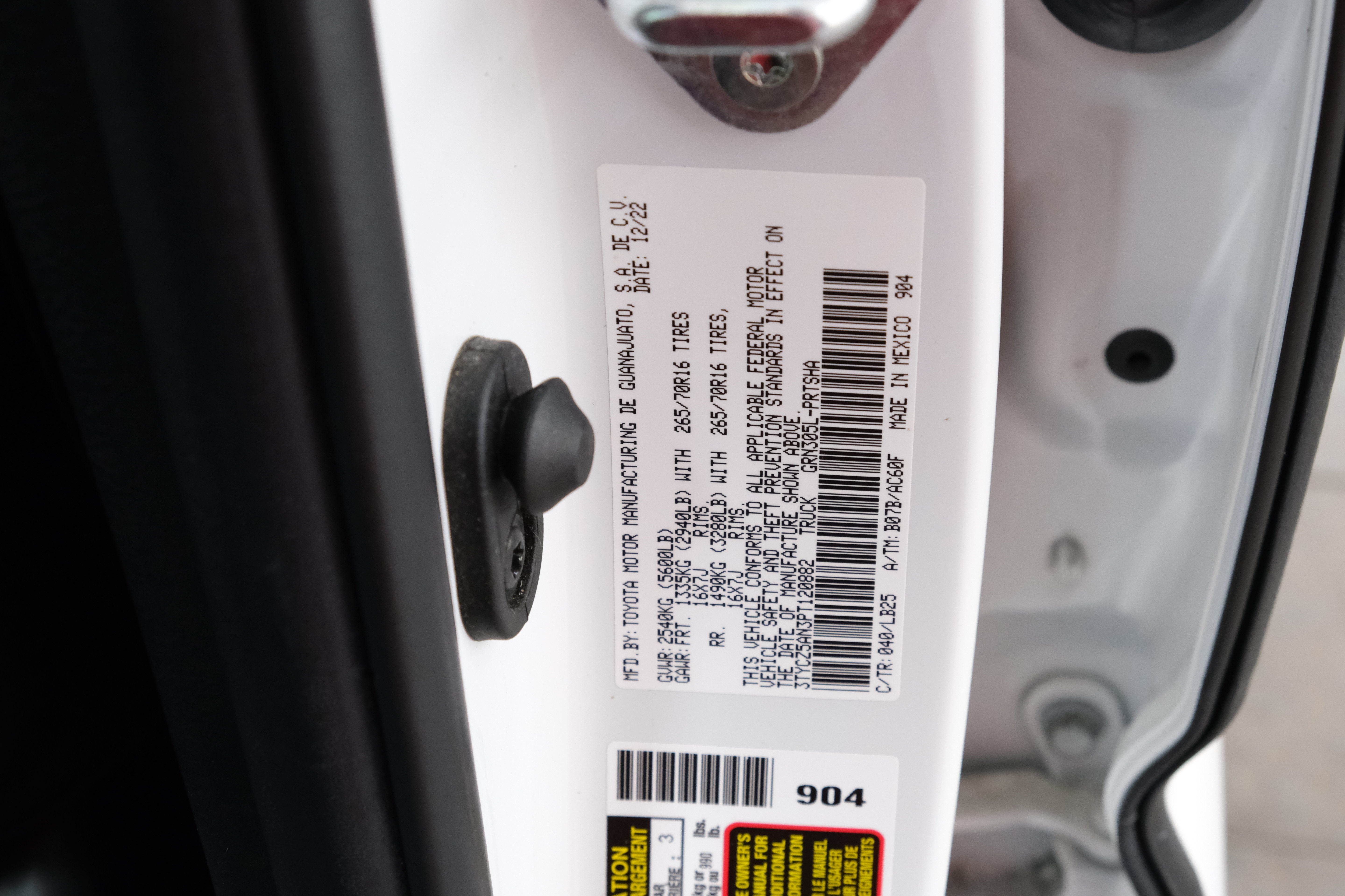 Used 2023 Ice Cap Toyota TRD Pro 4D Double Cab image 35