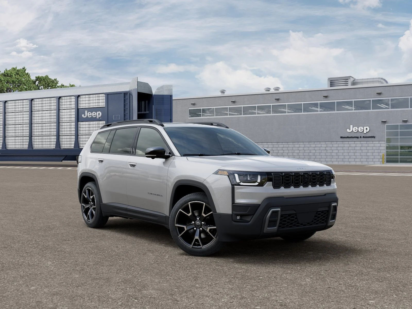 New 2026 Silver Zynith Clear-Coat Exterior Paint Jeep Overland image 5