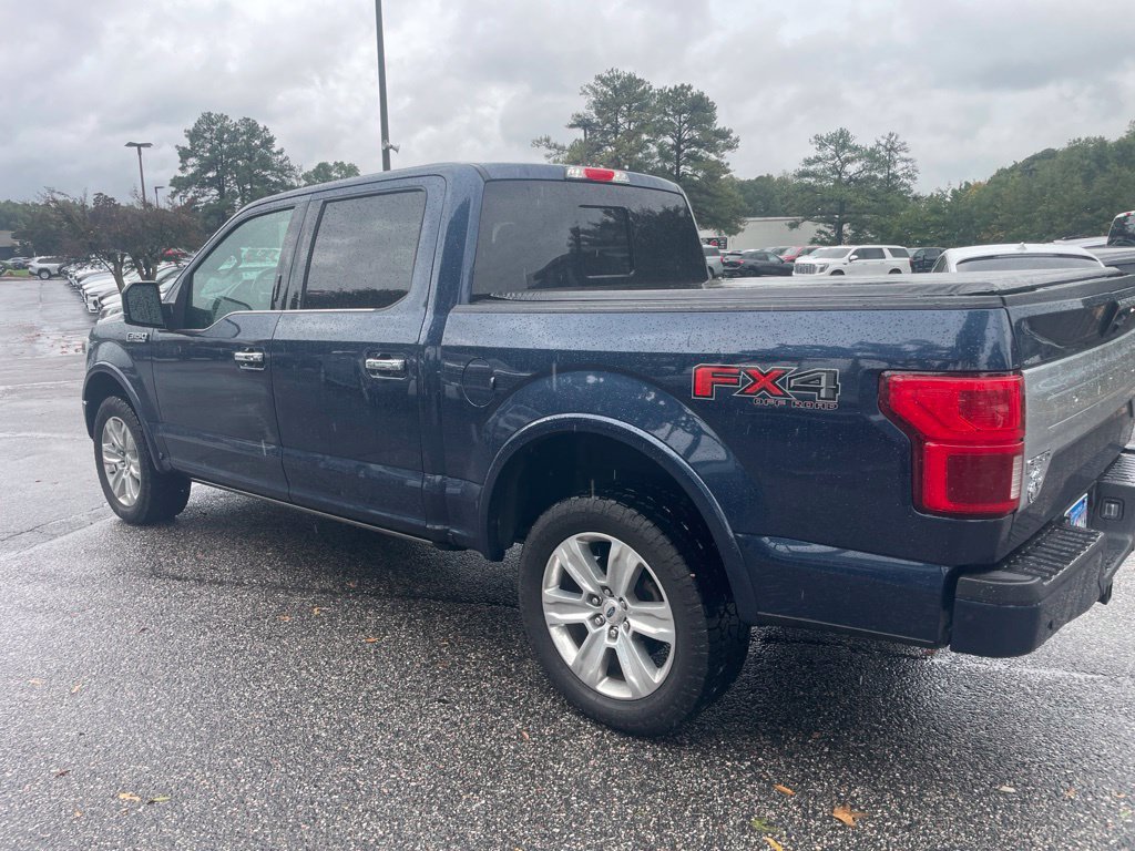 Used 2018 Blue Ford Platinum image 4