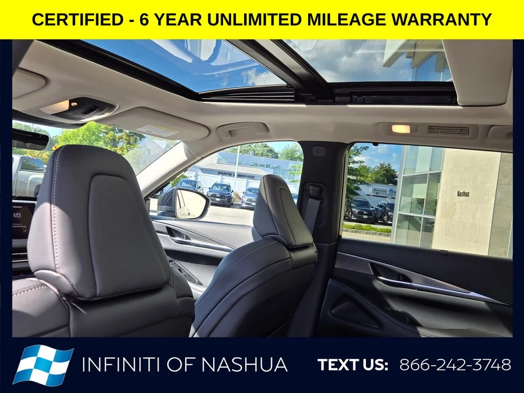 Certified Used 2024 Black INFINITI LUXE image 12