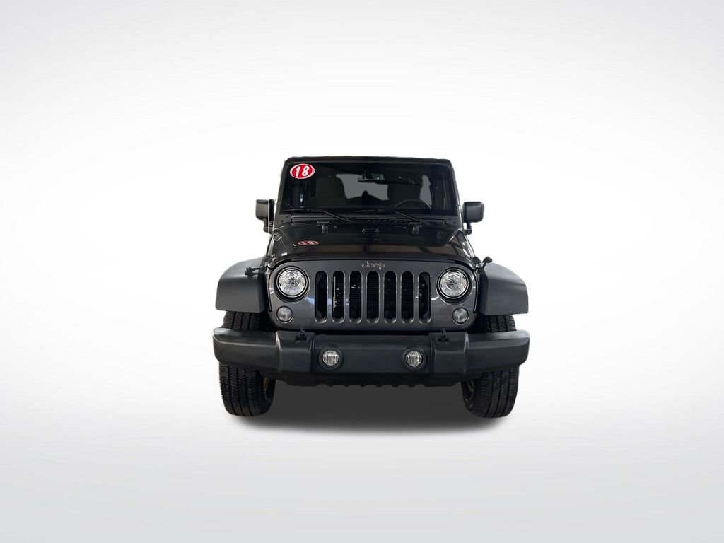 Used 2018 Gray Jeep Unlimited Sport image 9