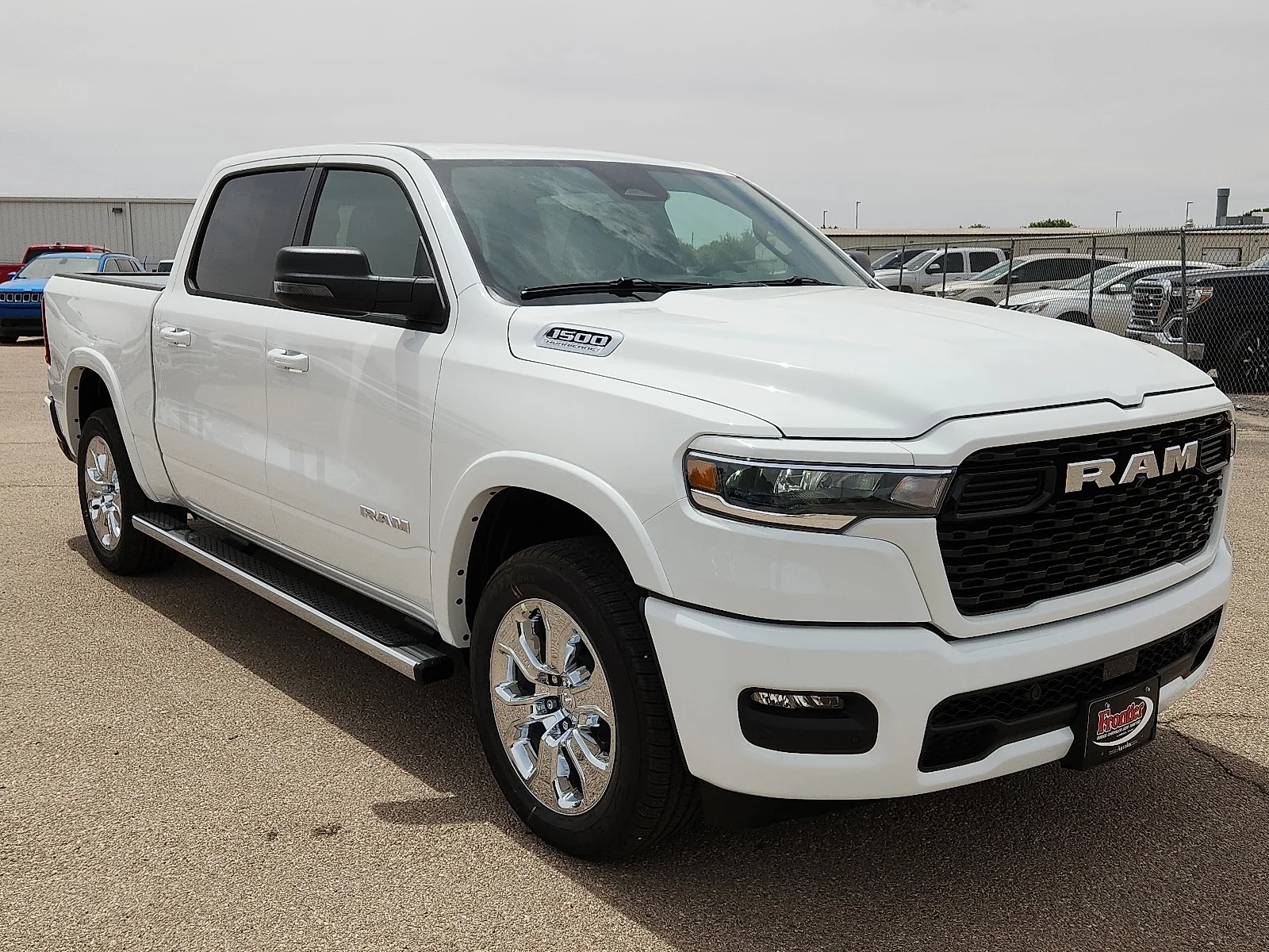New 2026 Bright White Clear-Coat  Paint Ram BIG HORN CREW CAB 4X4 5