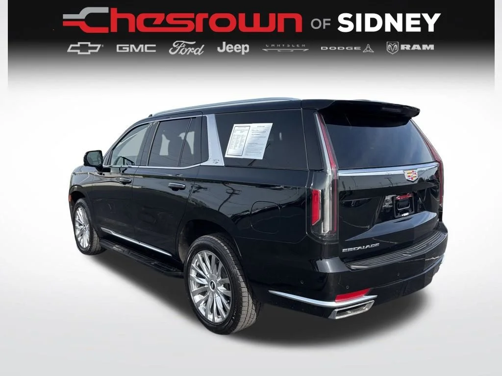 Used 2023 Black Cadillac Premium Luxury image 3