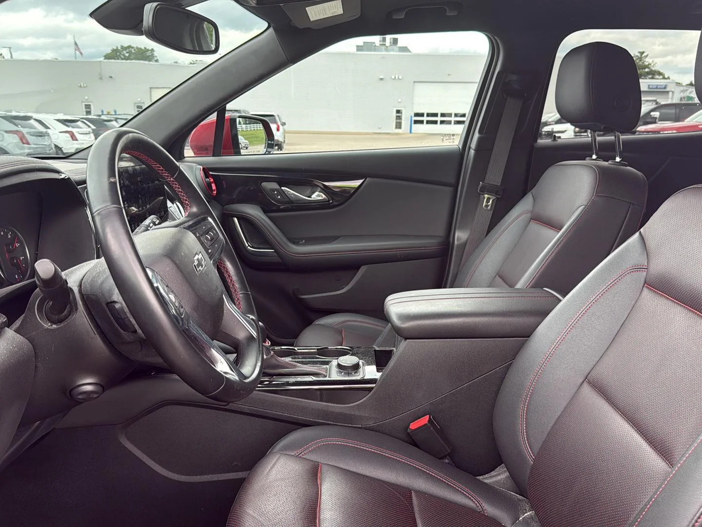 Used 2023 Radiant Red Tintcoat Chevrolet RS image 7