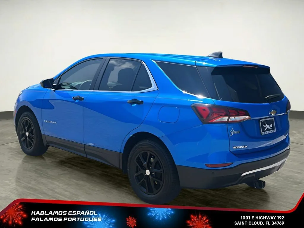 Used 2024 Riptide Blue Metallic Chevrolet LT image 4