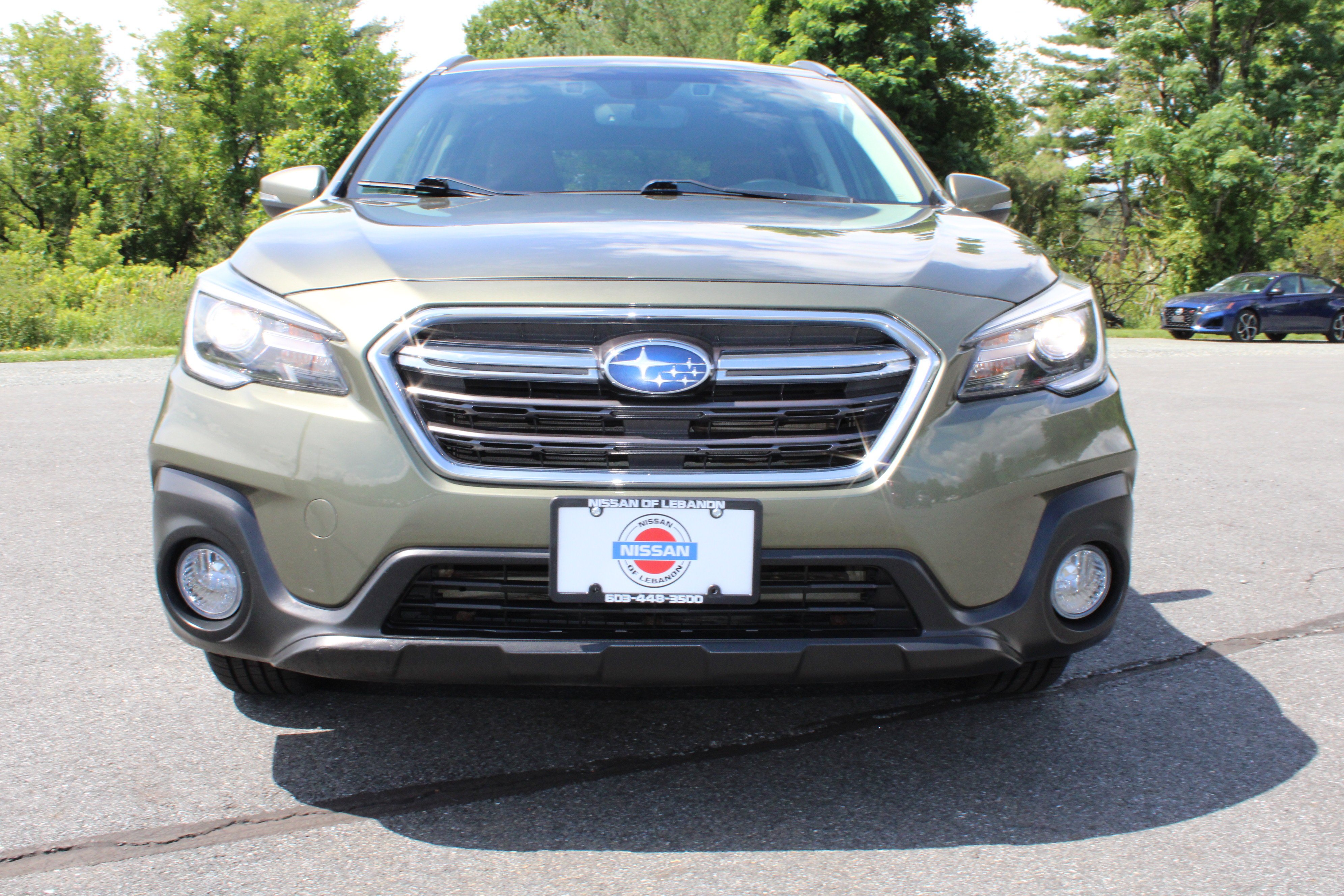 Used 2018 Wilderness Green Metallic Subaru Touring image 1