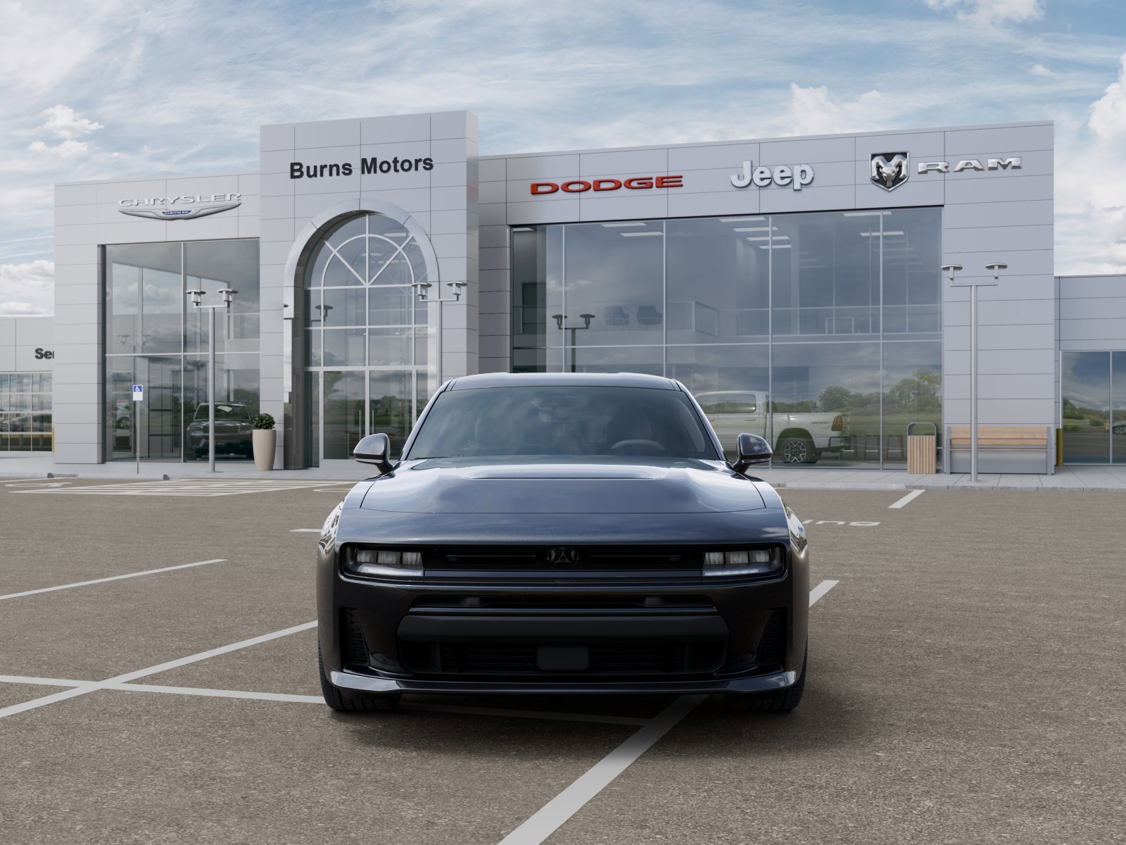 New 2026 Diamond Black Crystal Pearlcoat Dodge R/T Blacktop image 6