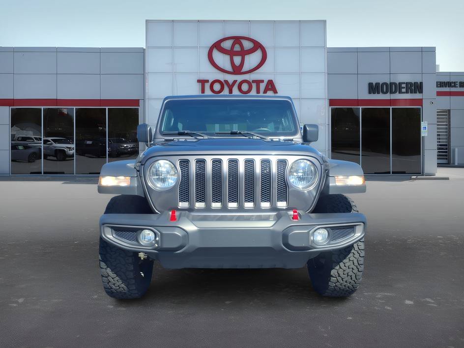 Used 2018 Granite Crystal Metallic Clearcoat Jeep Rubicon image 8