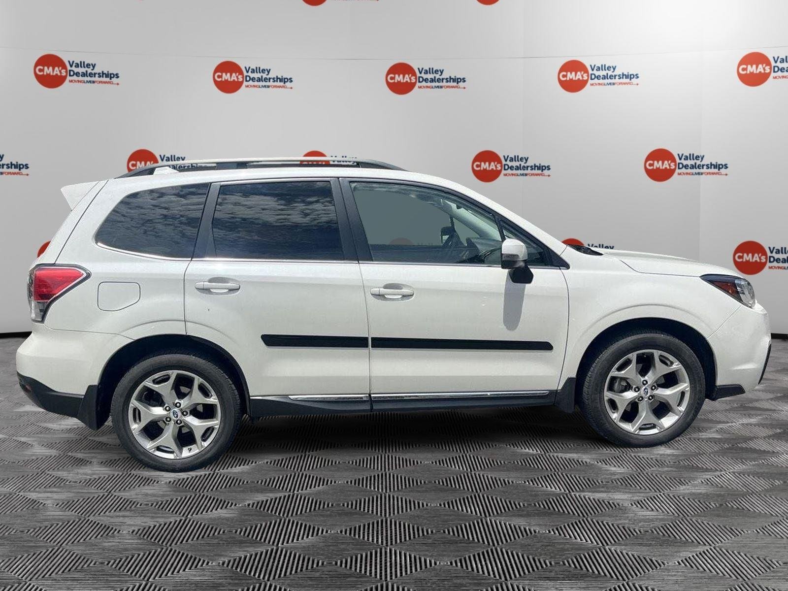 Used 2018 Crystal White Pearl Subaru Touring image 24