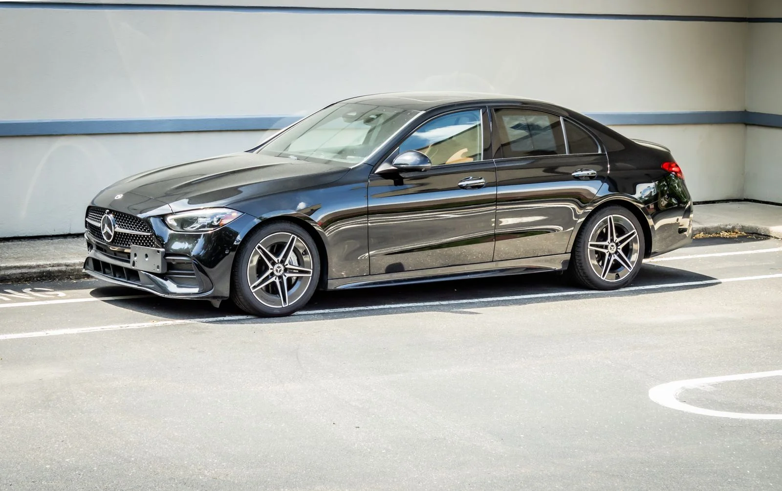 Used 2022 Black Mercedes-Benz C 300 image 3