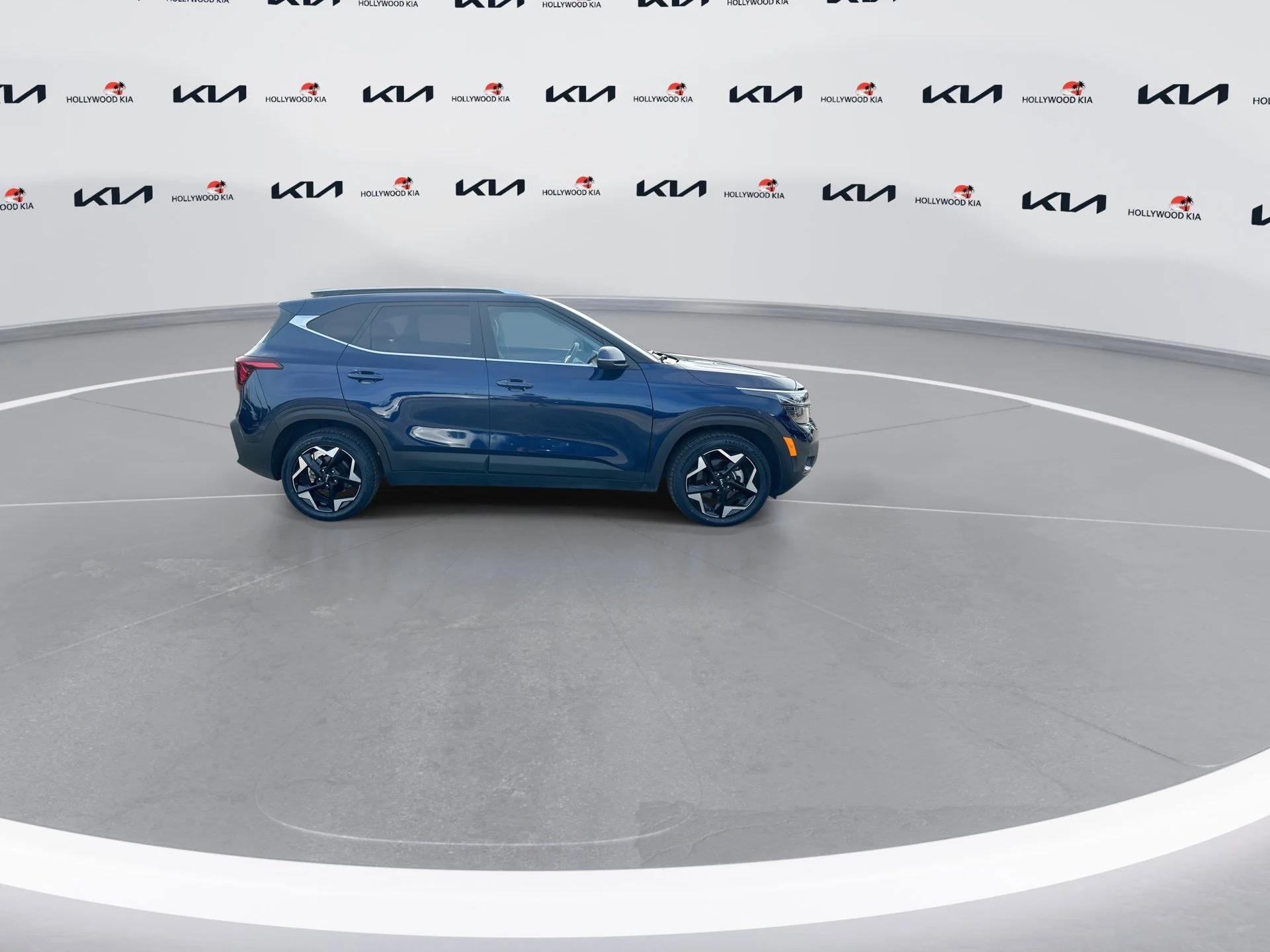 Certified Used 2024 Dark Ocean Blue Kia EX image 9