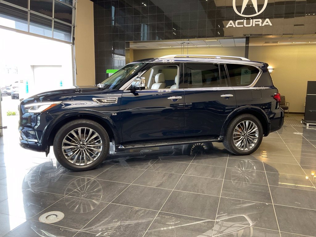 Used 2018 Blue INFINITI  image 4