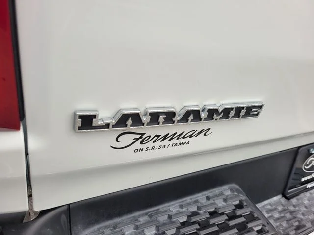 New 2026 Bright White Clear-Coat Exterior Paint RAM Laramie image 11