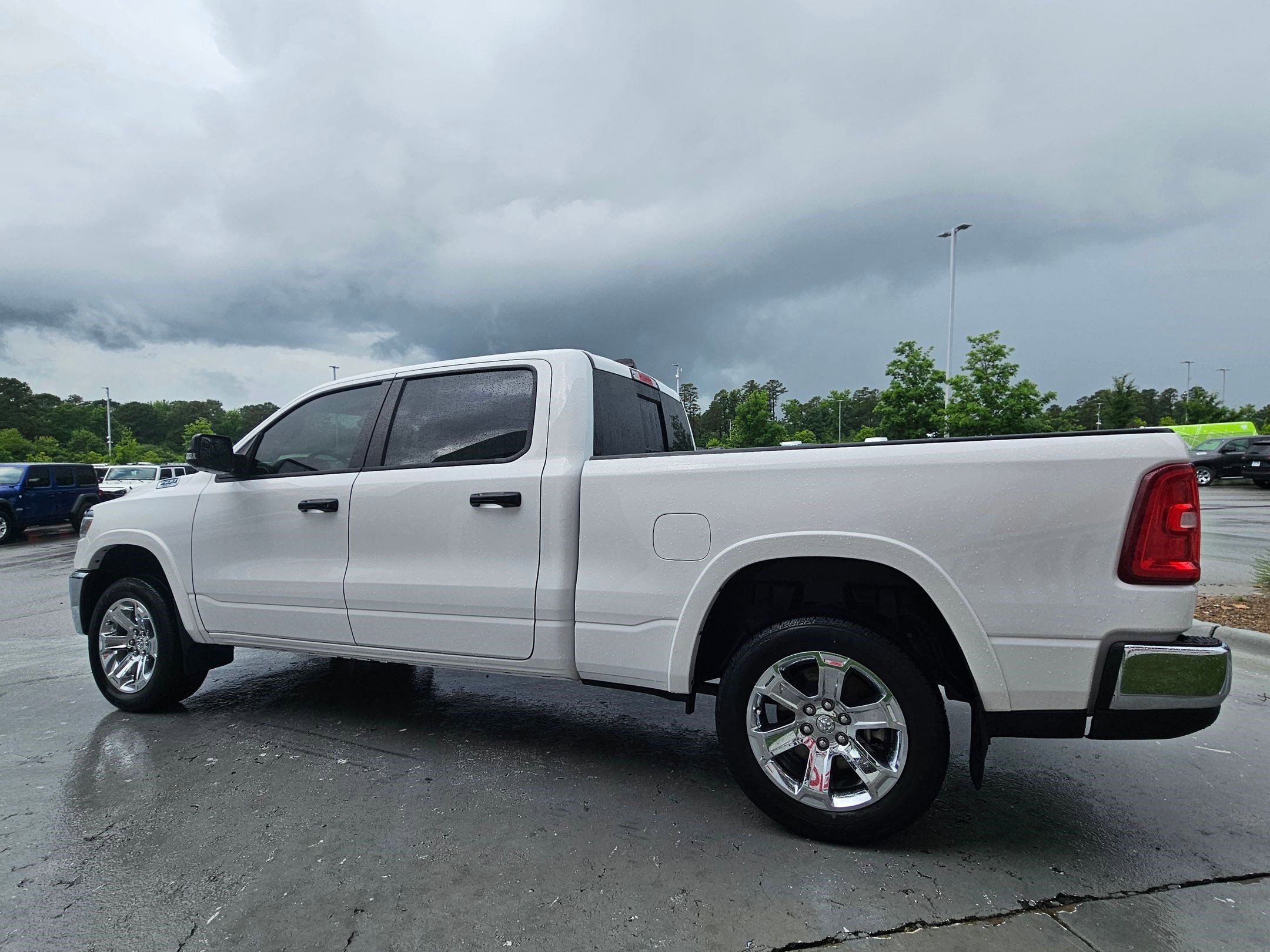 Used 2025 Bright White Clearcoat RAM Big Horn image 5