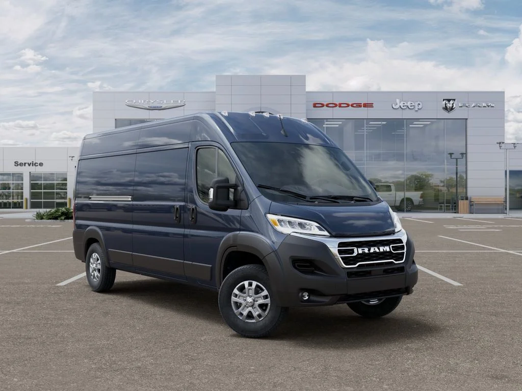 New 2026 Forged Blue Metallic Exterior Paint RAM High Roof image 5