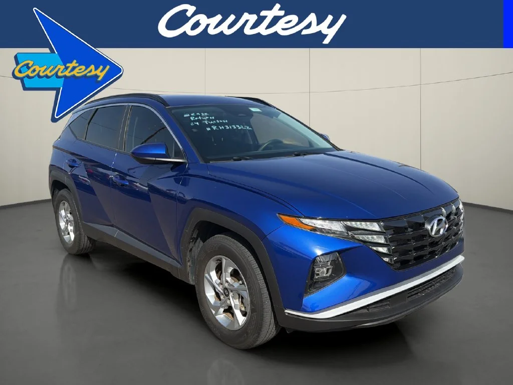 Used 2024 Blue Hyundai SEL image 1