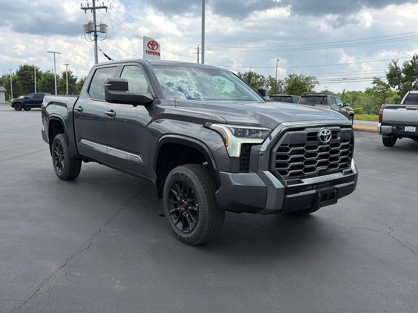 New 2026 Magnetic Gray Metallic Toyota Platinum image 6