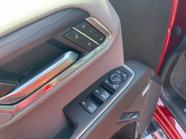 Used 2024 Volcanic Red Tintcoat GMC SLT image 13