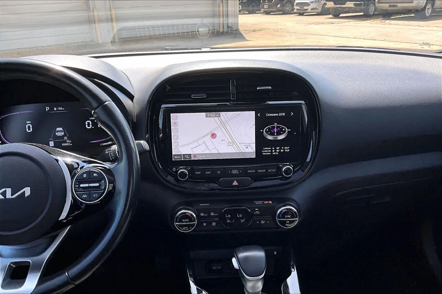 Used 2023 Fusion Black Kia EX image 7