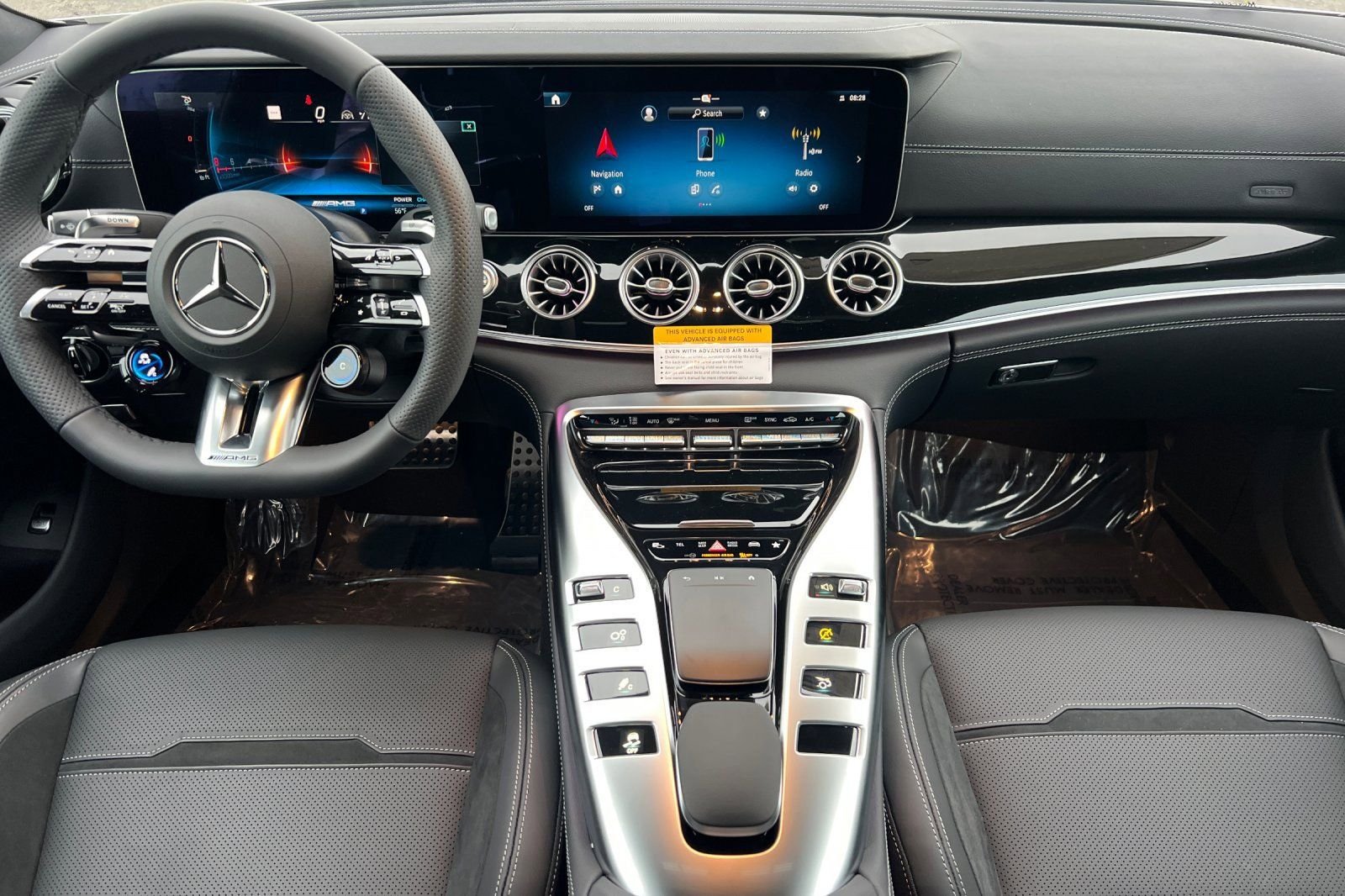 New 2026 Cirrus Silver Metallic Mercedes-Benz Base image 3
