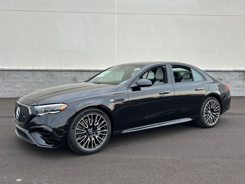 New 2027 Obsidian Black Metallic Mercedes-Benz AMG® E 53 E 4MATIC+ Sedan image 1