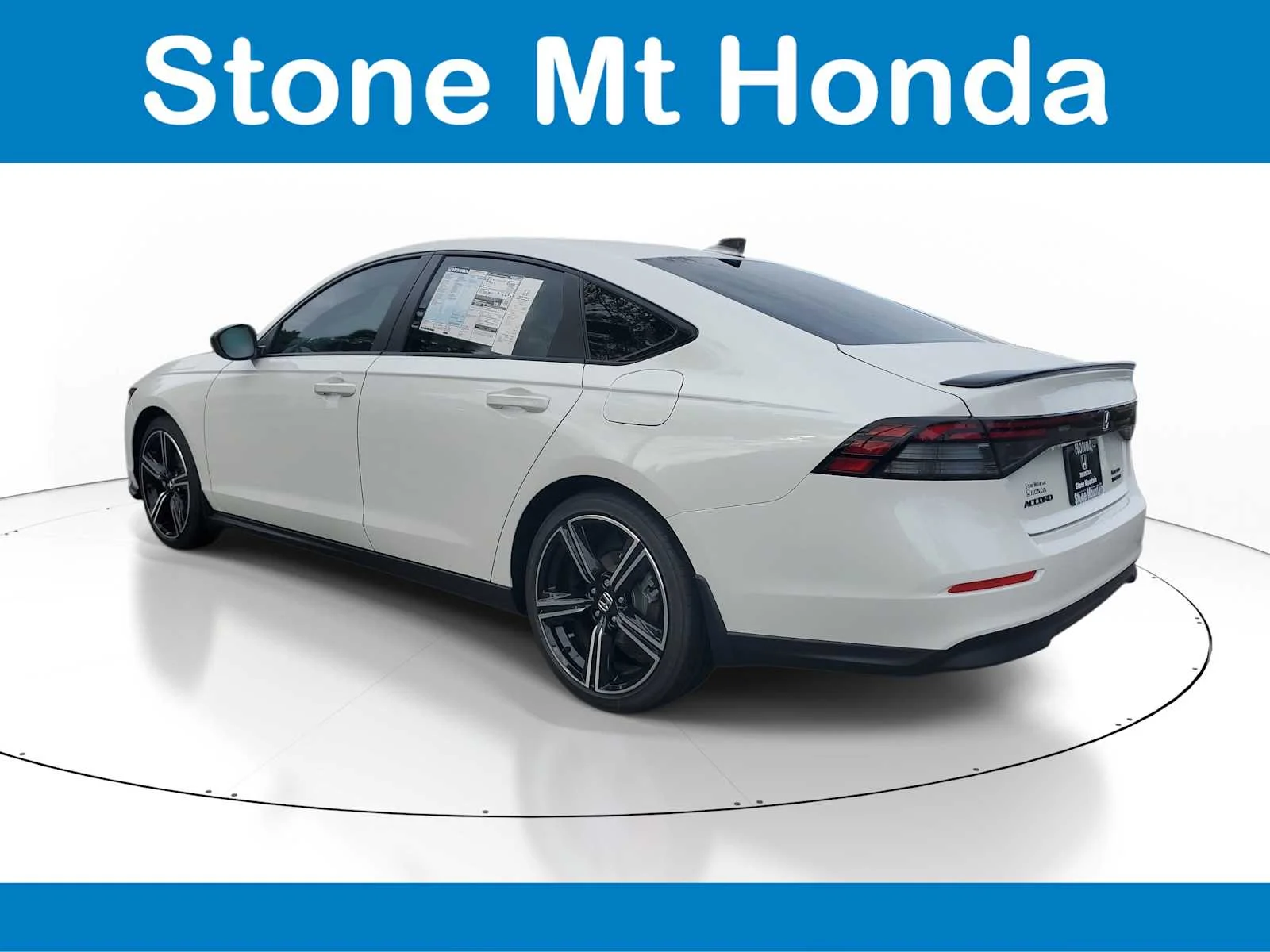 New 2026 Platinum White Pearl Honda Sport image 4