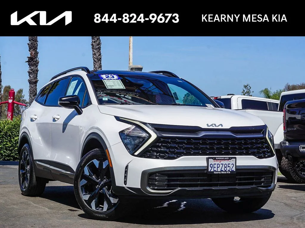 Certified Used 2023 White Kia X-Line image 1