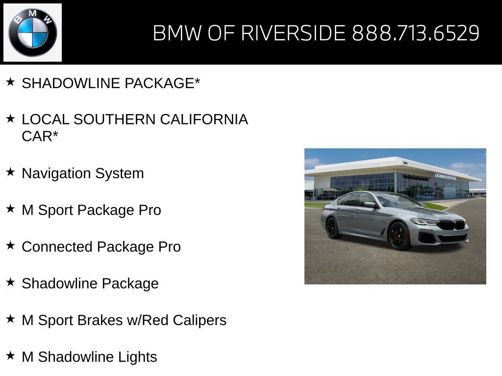 Certified Used 2023 Skyscraper Grey Metallic BMW M550i xDrive image 15