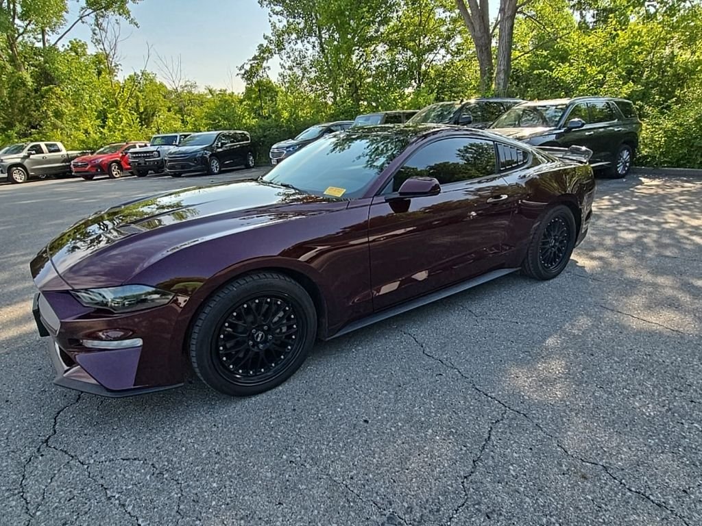 Used 2018 Ford Mustang EcoBoost with VIN 1FA6P8TH8J5159719 for sale in Kansas City