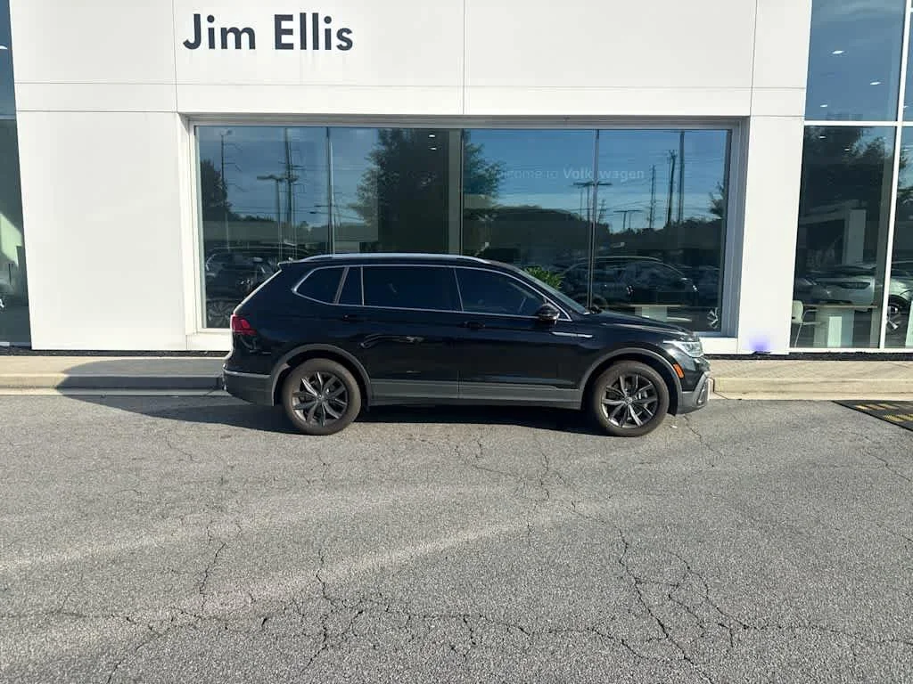 Certified Used 2023 Deep Black Pearl Volkswagen SE image 2