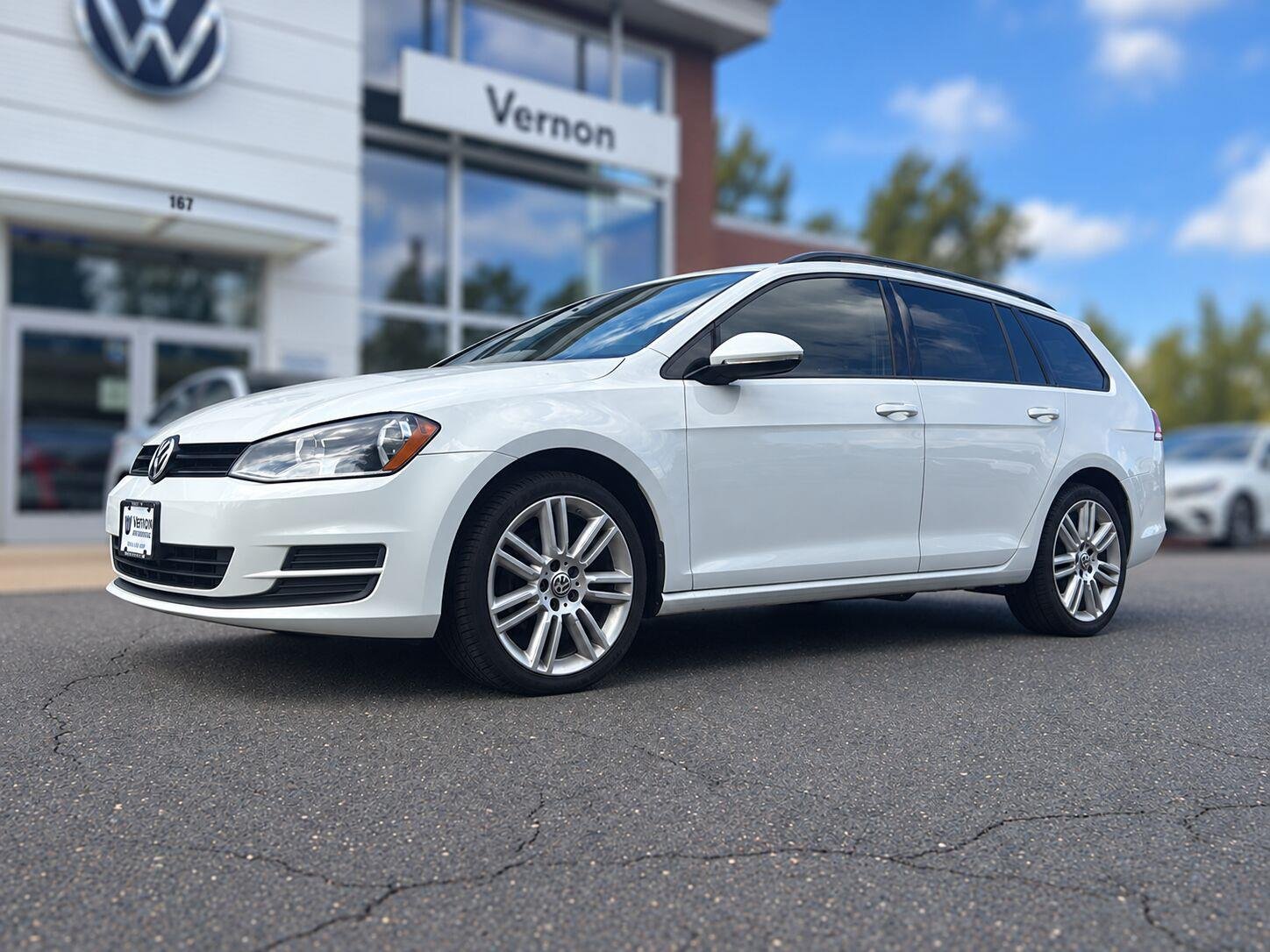 Used 2016 Volkswagen Golf SportWagen TSI S with VIN 3VWA17AU8GM517501 for sale in Vernon, CT