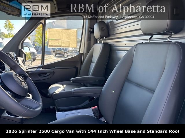 New 2026 Arctic White Mercedes-Benz 2500 with 144 Wheel Base Standard Roof image 11