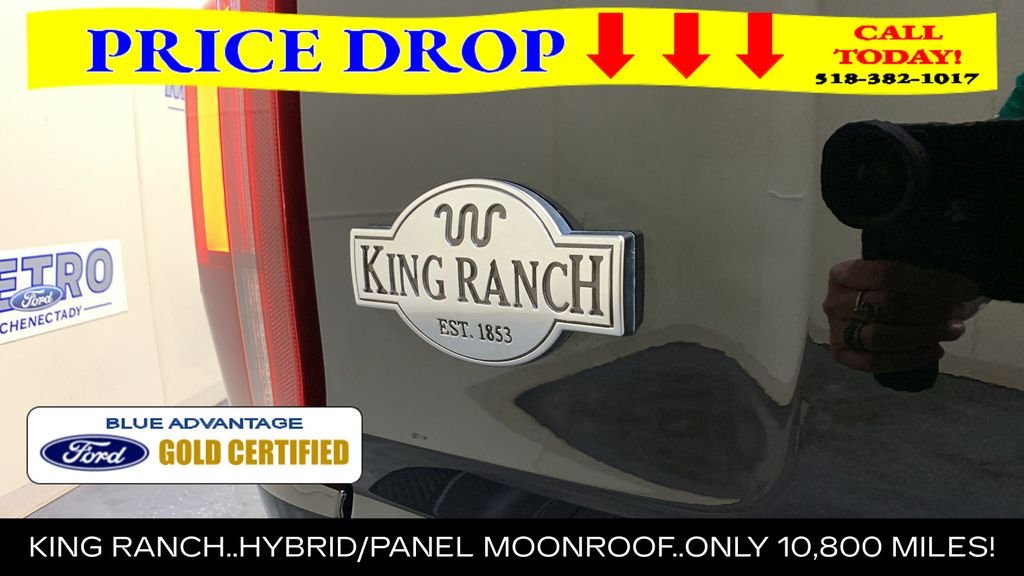 Certified Used 2025 Black Metallic Ford King Ranch image 23