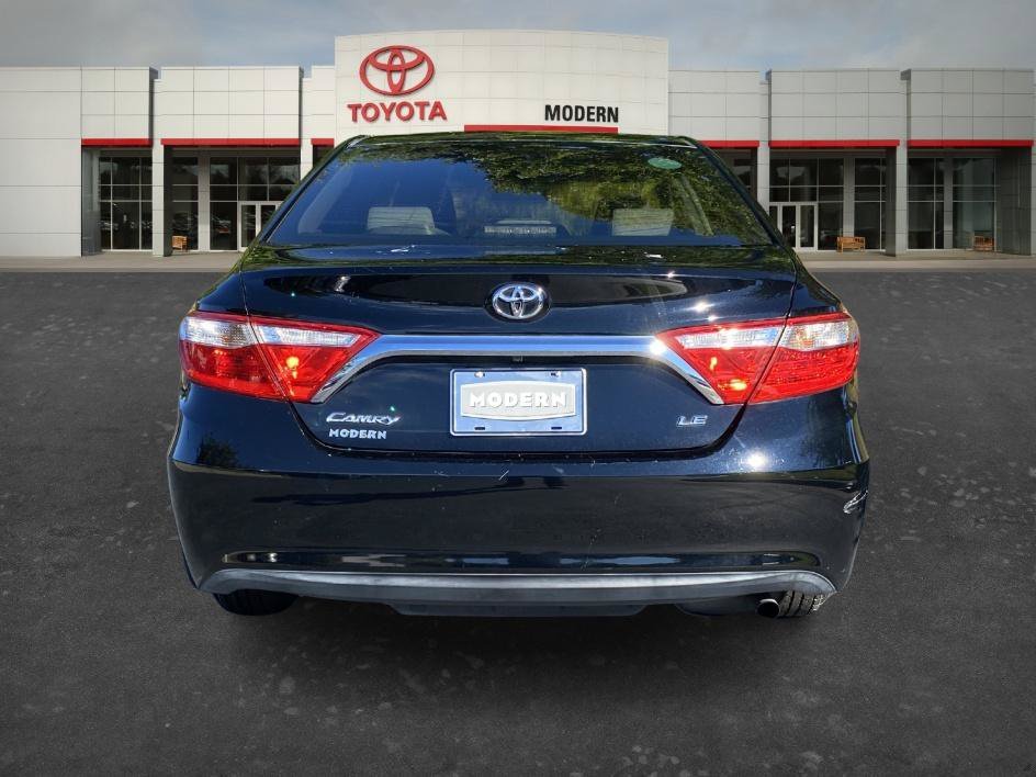 Used 2017 Midnight Black Metallic Toyota LE image 6