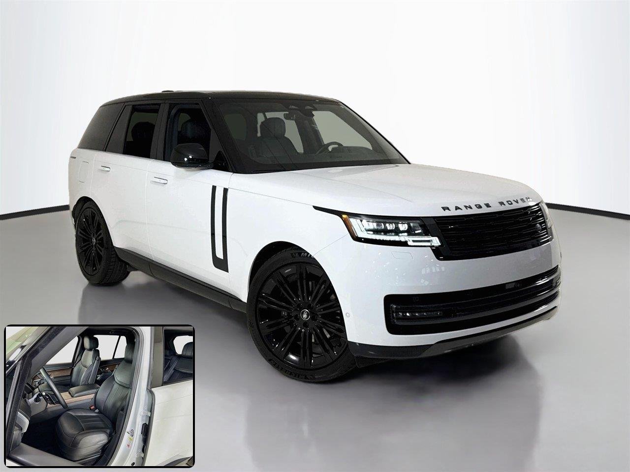 Used 2024 Fuji White Land Rover SE | Blackout Pkg | 360 Camera | Heated/Vented Seats image 2