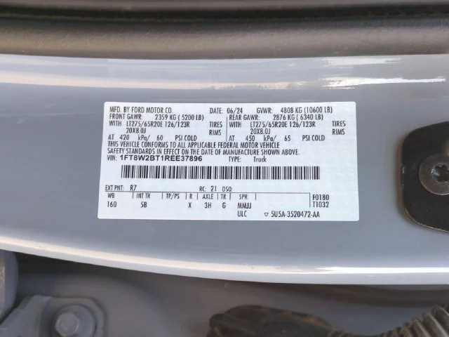 Used 2024 Gray Ford Lariat image 38