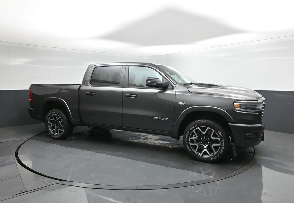 New 2026 Granite Crystal Metallic Clear-Coat Exterior Paint RAM Laramie image 17