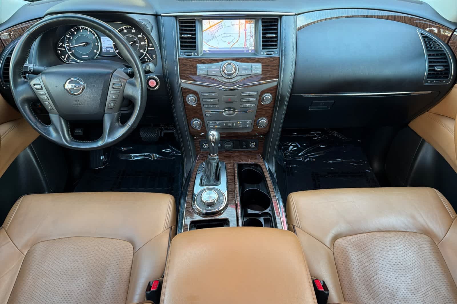 Used 2017 Pearl White Nissan Platinum image 3