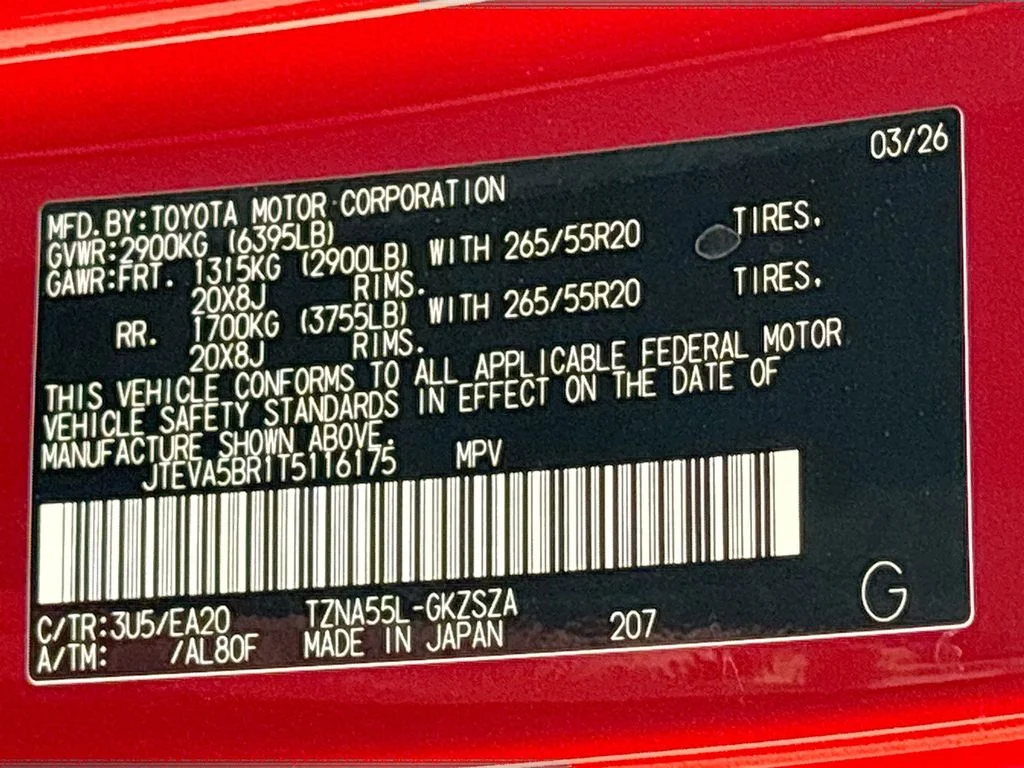 New 2026 Red Toyota TRD Sport Premium image 32