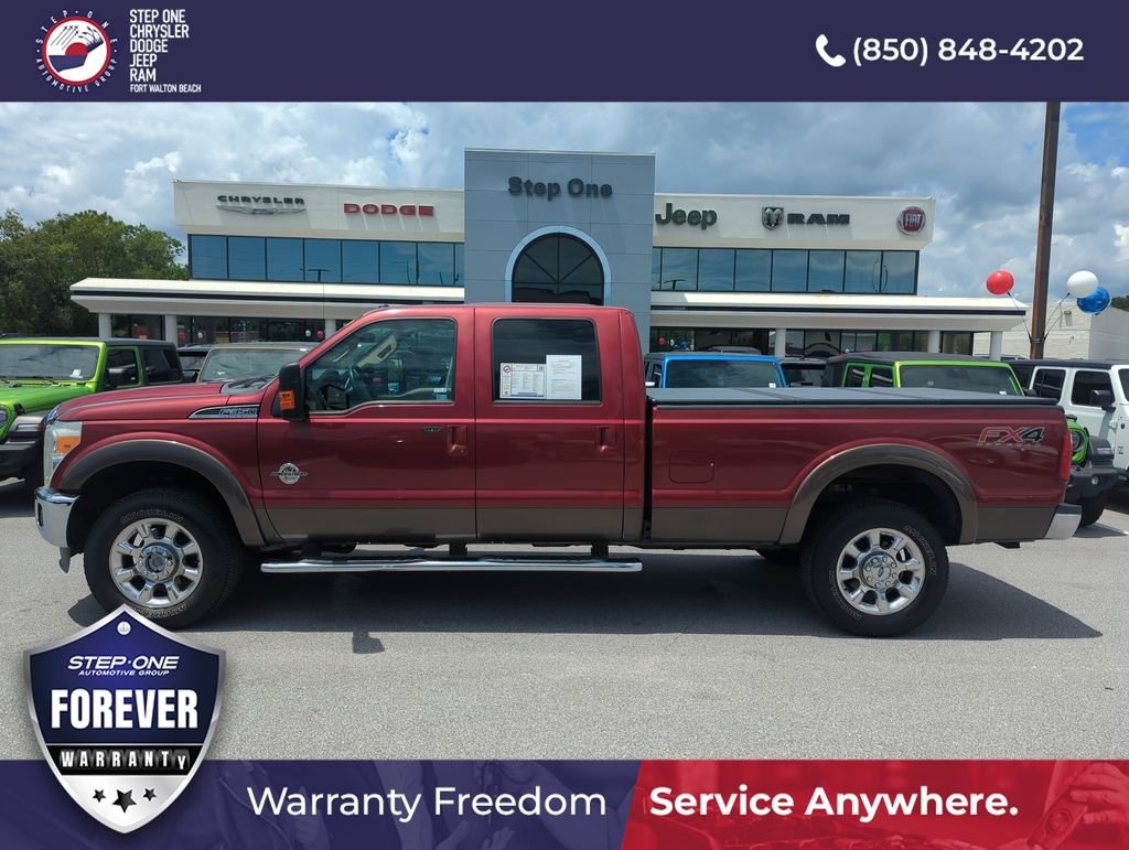 Used 2016 Red Ford Lariat image 3