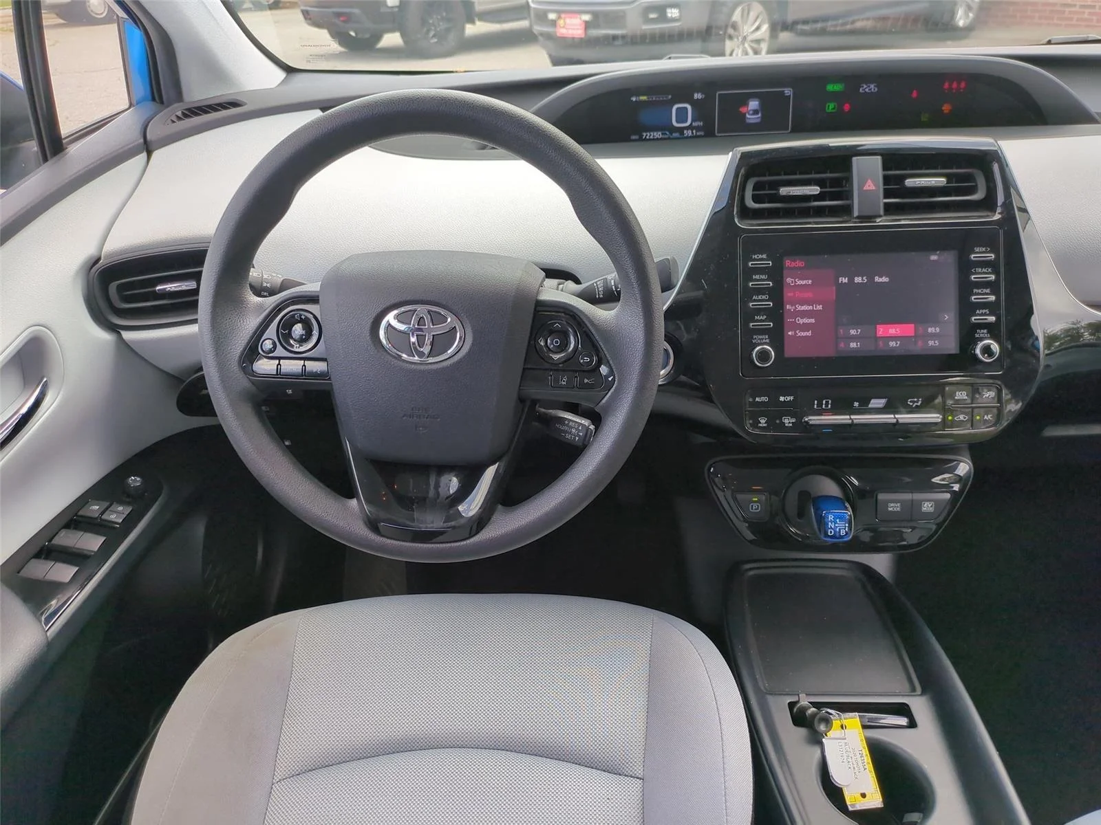 Used 2020 Electric Storm Blue Toyota XLE image 31