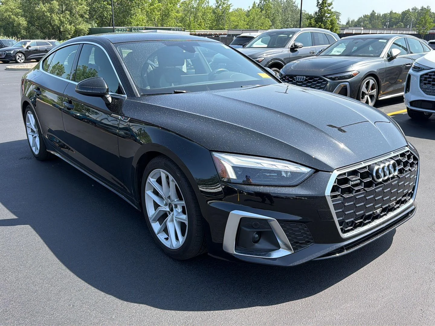 Used 2023 Mythos Black Metallic Audi S line Premium image 7
