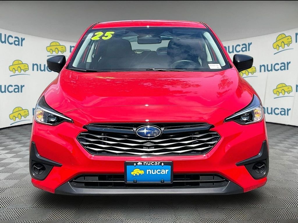 Used 2025 Pure Red Subaru Base image 2