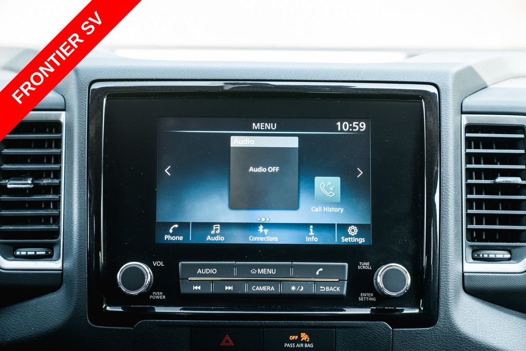Used 2022 Super Black Nissan SV image 19