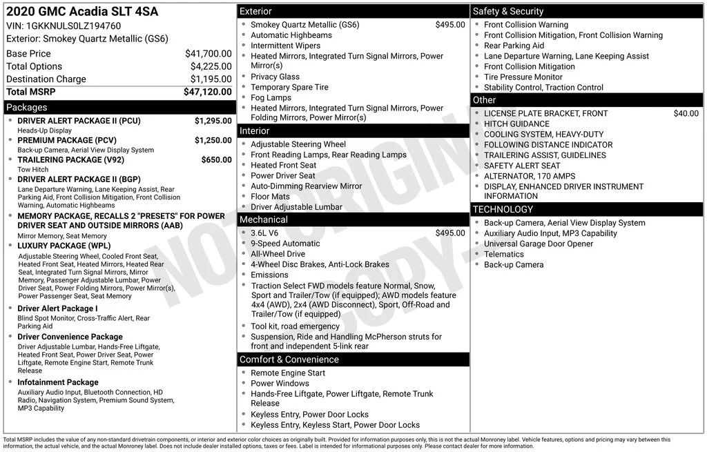 Used 2020 Gray GMC SLT image 4